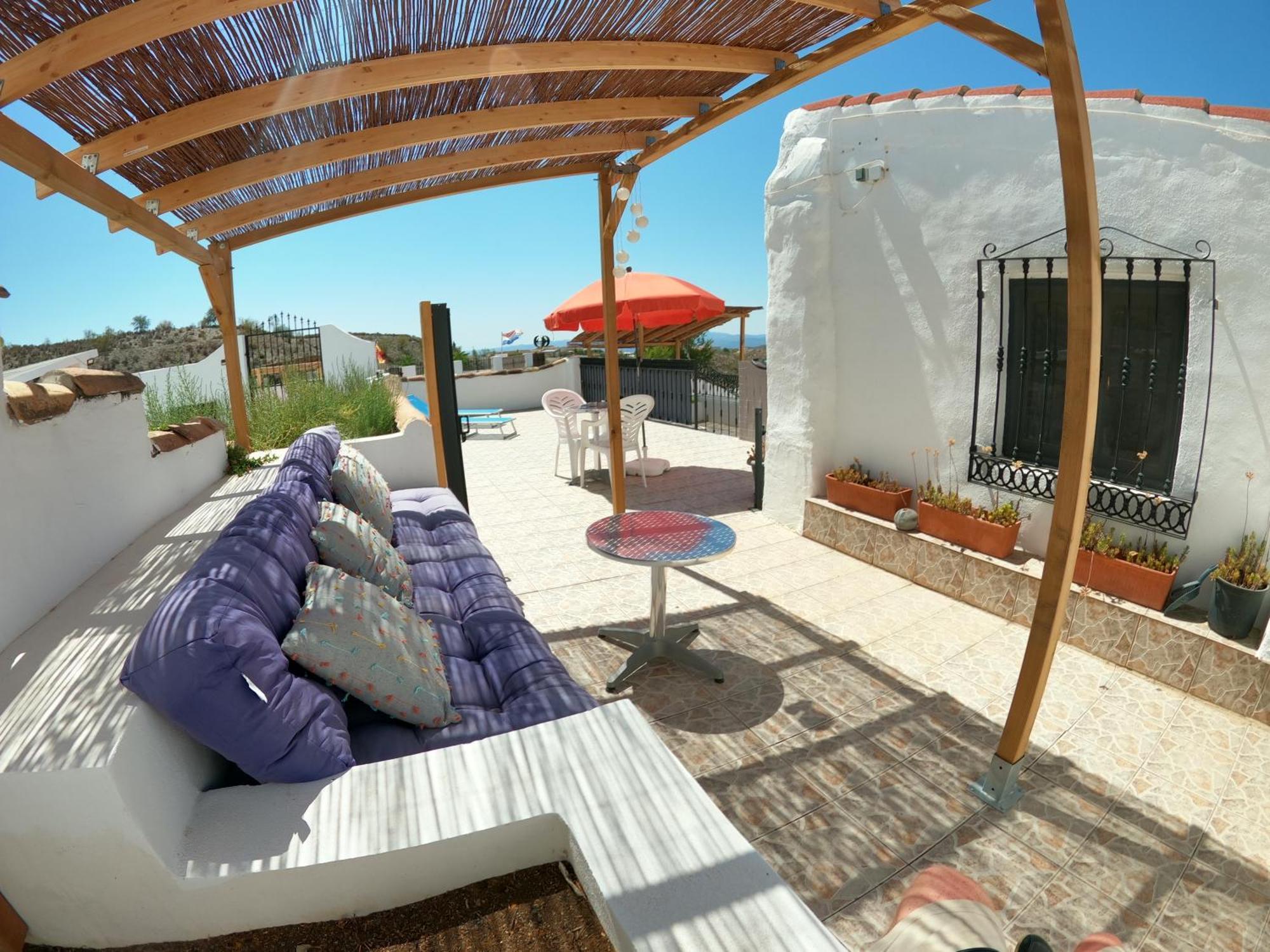 Cortijo Naturista Con Vistas-Clothing Optional Oria מראה חיצוני תמונה